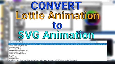 video to lottie converter.